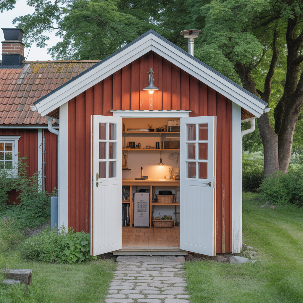 1.Renovering av uthus och friggebodar gor det till funktionella utrymmen