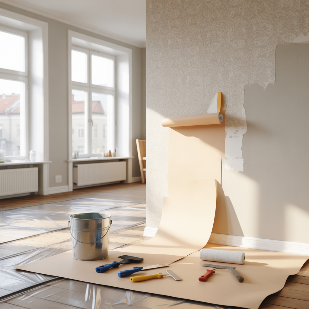 9.DIYguide for enkel renovering av tapeter och vaggar