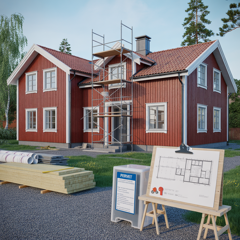 bygglov vid ombyggnad av villa guide till processen